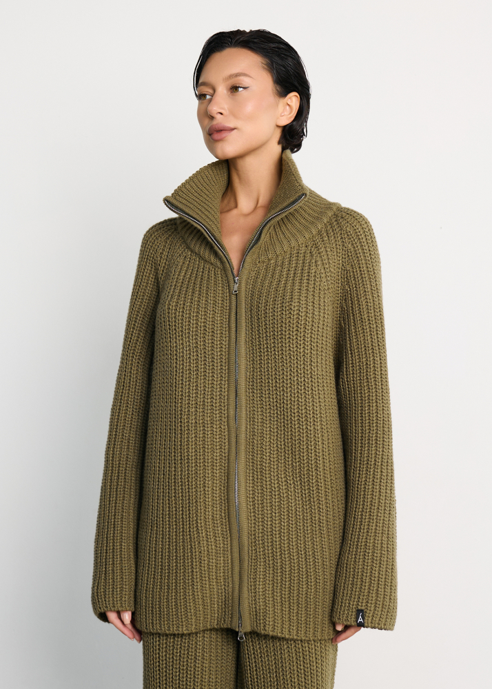 Свитер WARM khaki ALÁBEL