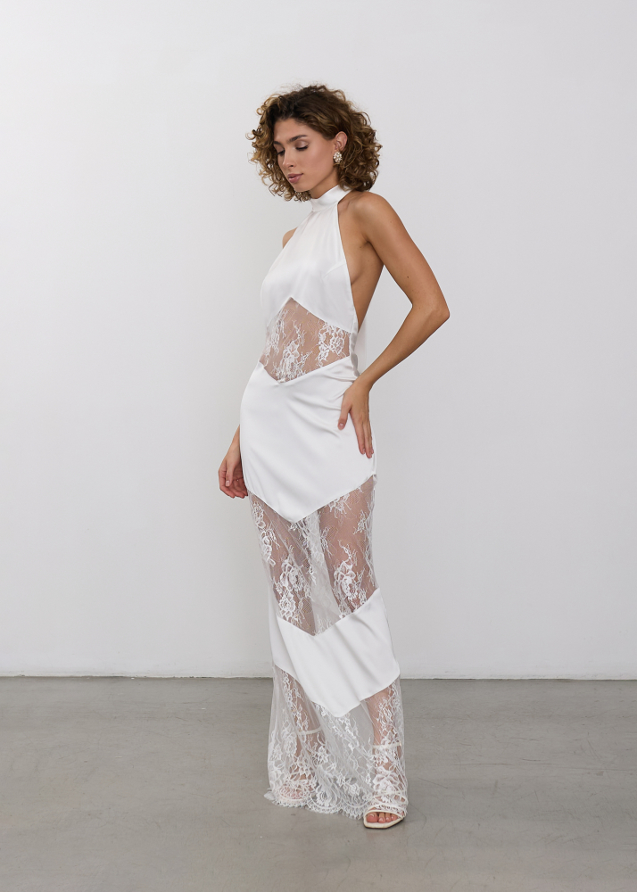 Платье DIVA white ALÁBEL