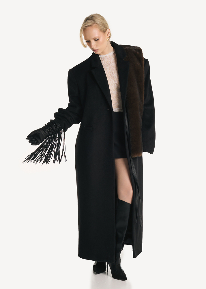 Пальто PRESTIGE black ALÁBEL