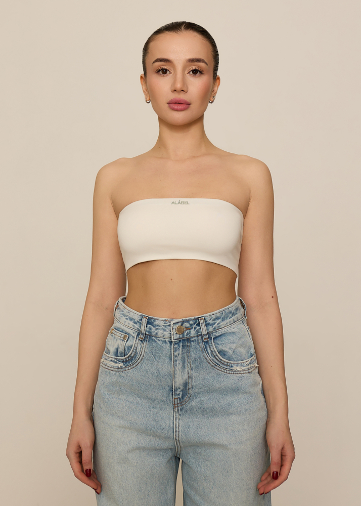 Топ-бандо white  ALÁBEL