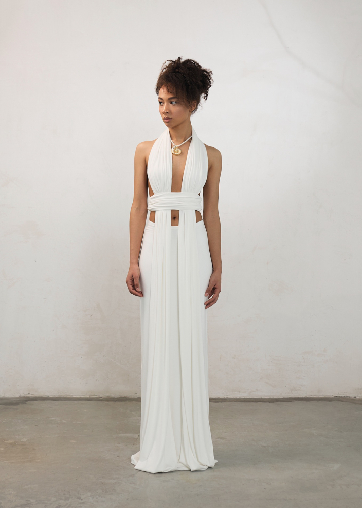 Платье Sienna white ALÁBEL