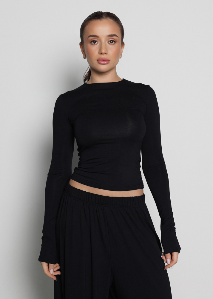 Лонгслив SKIN black ALÁBEL