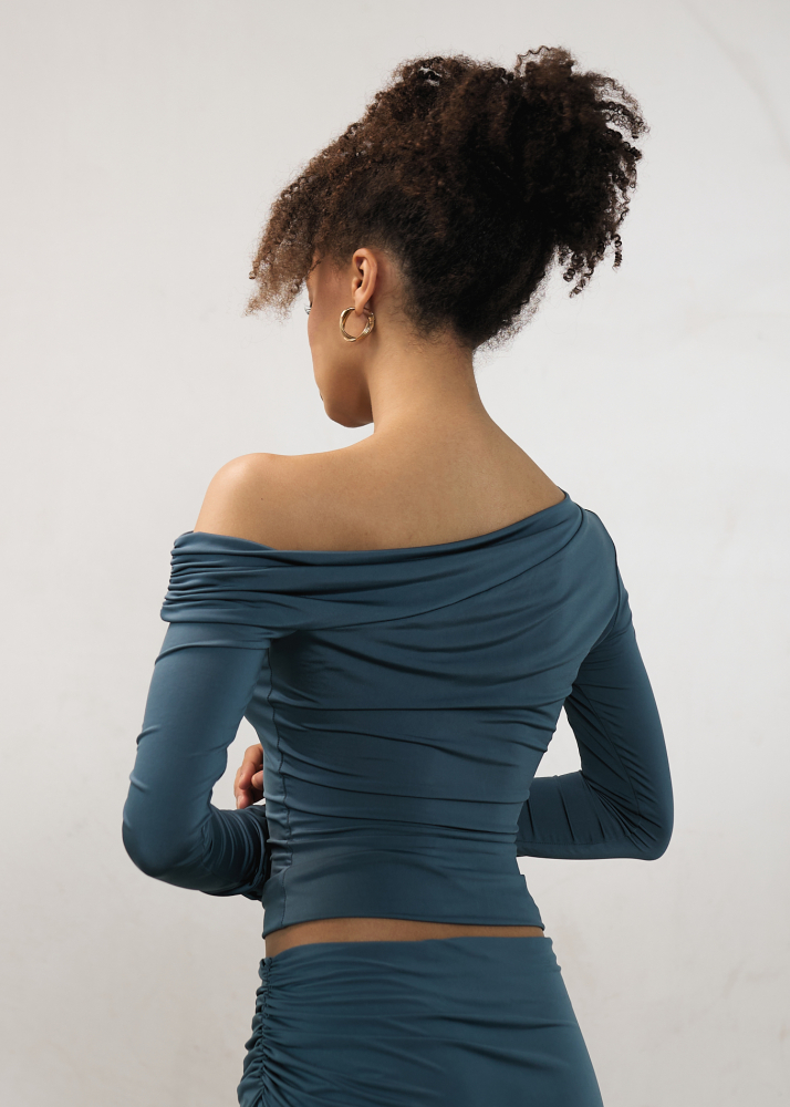 Лонгслив Tyla navy blue ALÁBEL