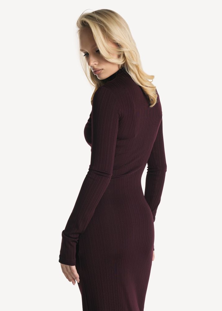 Платье MUSE maxi wine ALÁBEL