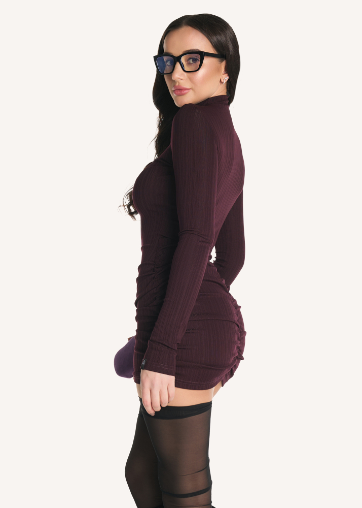 Платье MUSE mini wine ALÁBEL