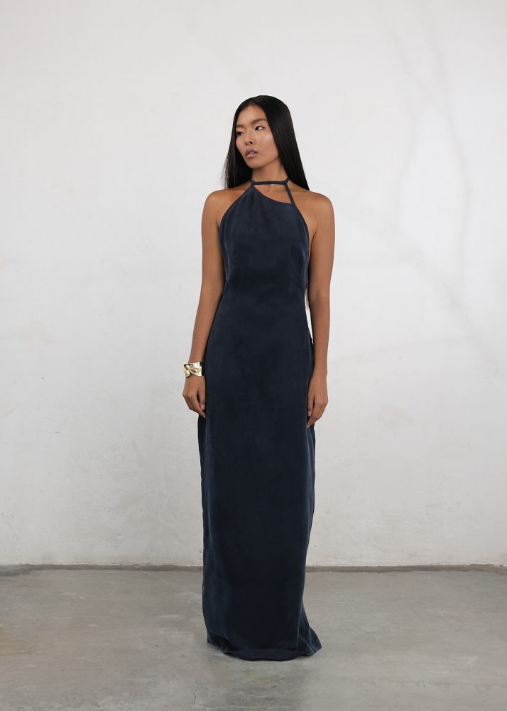 Платье Sandy navy blue ALÁBEL