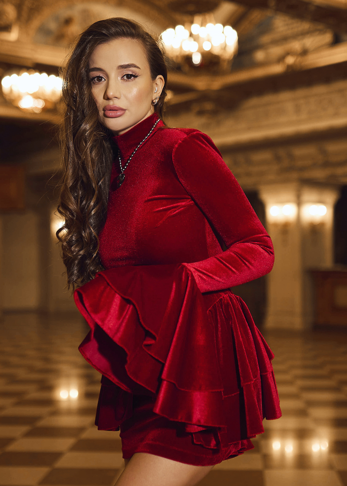 Платье PASSION red ALÁBEL