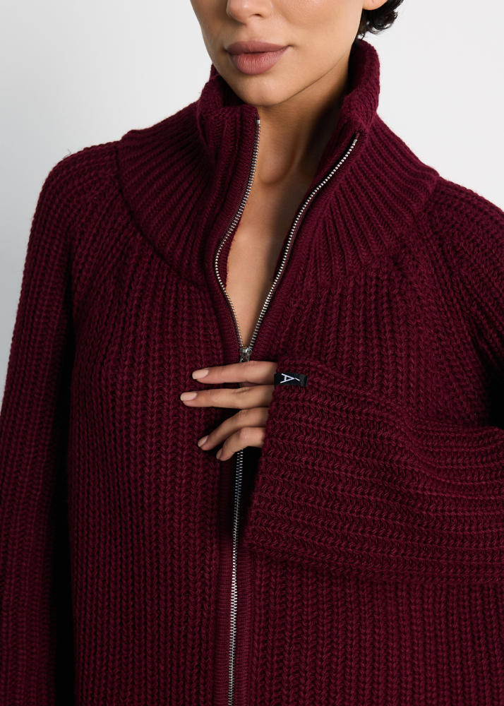 Свитер WARM bordo ALÁBEL