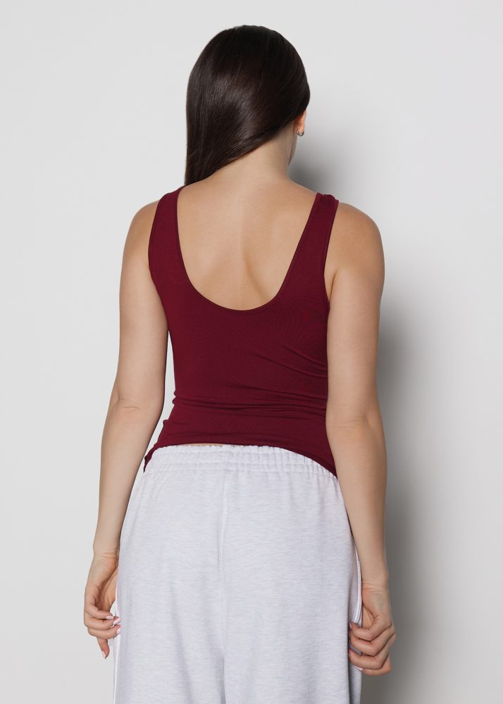 Майка SKIN bordo ALÁBEL