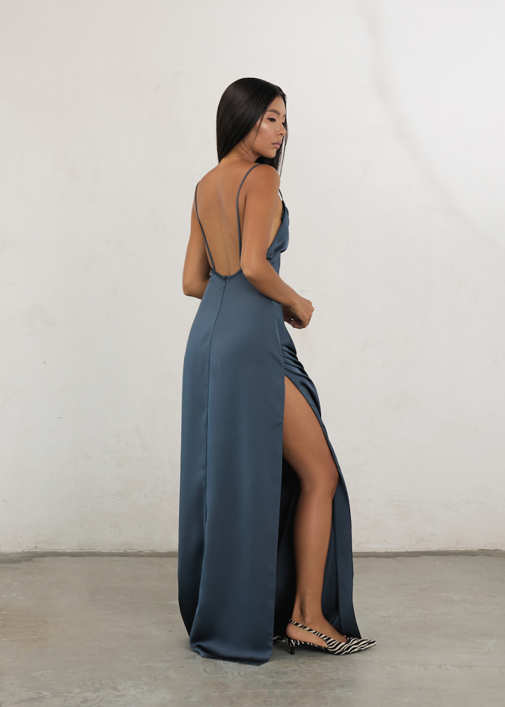 Платье Midnight navy blue ALÁBEL