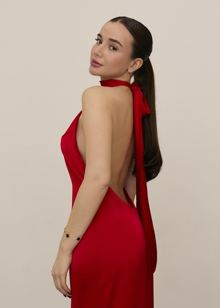 Платье DIVA red ALÁBEL