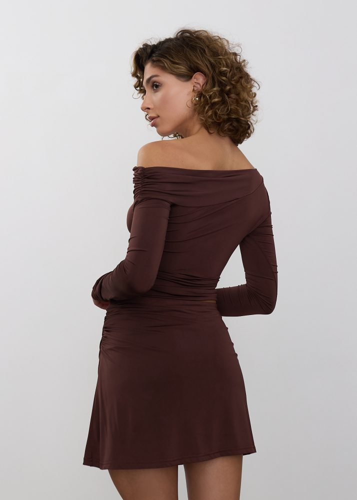 Юбка Tyla brown ALÁBEL