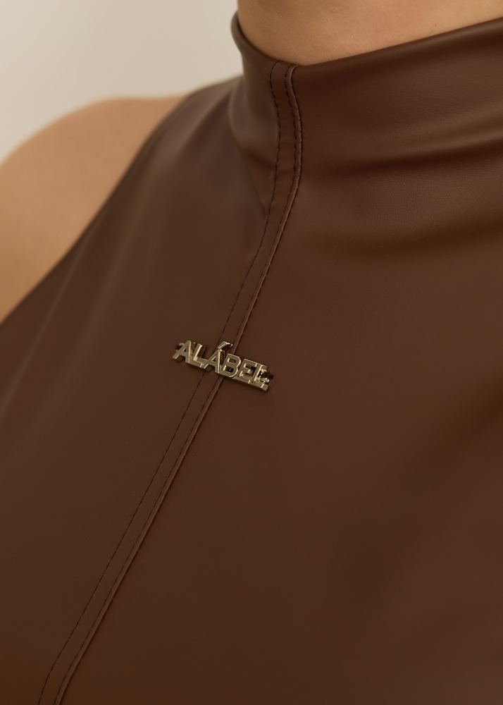 Платье Hailey brown ALÁBEL