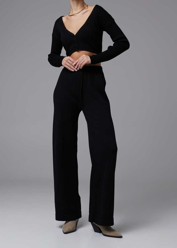 Брюки SOFT AW черные  ALÁBEL