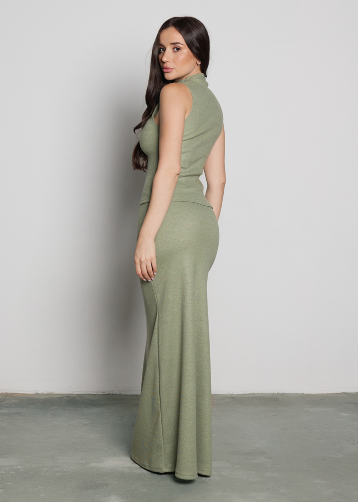 Юбка FLUFFY pistachio ALÁBEL